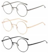 Men Women's Retro Round Alloy Metal Nearsighted Glass Negative -1.0~-8.0
