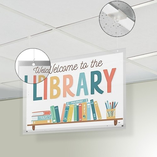 Suspended ceiling display - a1,