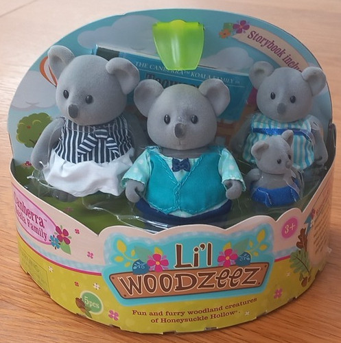 Woodzeez koala family - li'l,