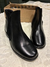 Black Leather Ankle Boots Size