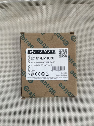 Crabtree bm1630 b16 - 61/bm1630,