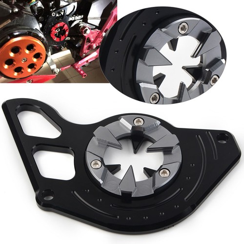 Front sprocket chain guard - front,