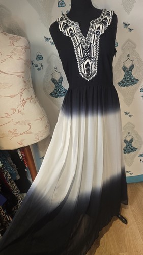 Stunning black white tie - black,