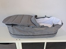 iCandy Peach 5 6 7 Carrycot Light Grey Check