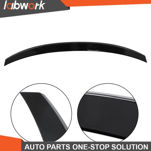 Rear gloss black boot spoiler - gloss,