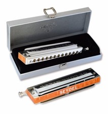 C.A.Seydel Söhne Harmonica Chromatic De Luxe Steel -SOLO-