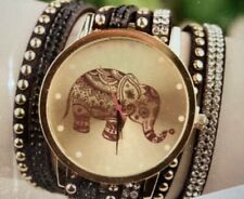 Elephant wrap Rhinestone Bracelet Watch