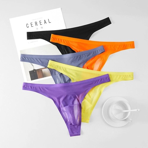 Mens low waist - seamless, sheer