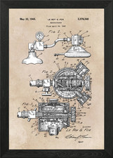 patent art Le Roy G. Fox 1945