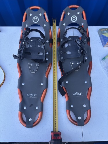Wolf impression snowshoes - impression,