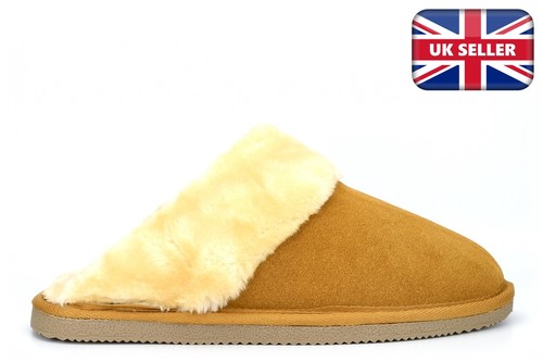 Womens suede slippers - womens,