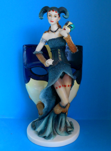 Masquerade piece figurine - masquerade,