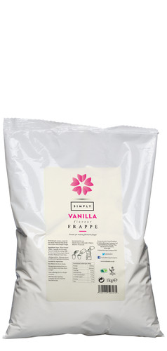 Simply vanilla frappe powder - simply,