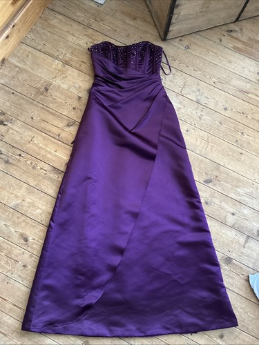 Quality deep aubergine satin - quality,