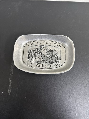 Wilton ware pewter bread plate - wilton,