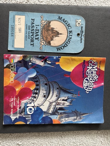 Disney memorabilia park ticket - park,
