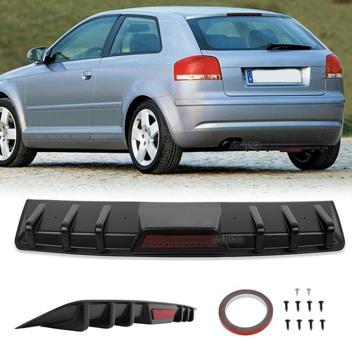 Rear bumper diffuser - bumper, fin