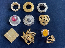 JOB LOT VINTAGE SCARF CLIPS