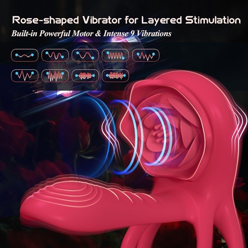 Vibrating penis cock ring - penis,