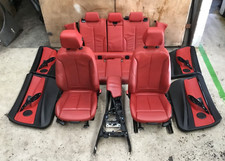BMW F34 GT 3 Series Gran Turismo Red Leather Msport Interior Seats Door Cards