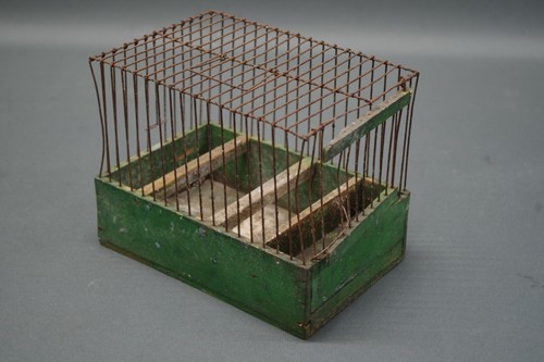 Antique original songbird - songbird, cage