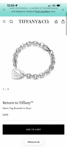 Return tiffany 925 heart - return,