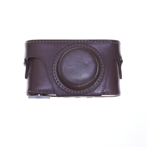 Leather camera case - case, for