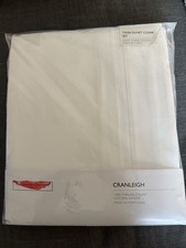 The White Company Cranleigh 1000-Thread Sateen Duvet Set – White