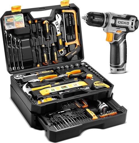 Tool kit with drill - tool,