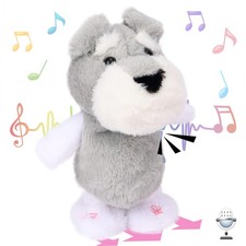 Talking Schnauzer Singing Dog