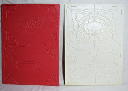 Embossing boards keepsake - x, 2
