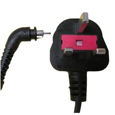UK (United Kingdom) Power Cable For GHD 4.1B (Metal Connector) Hair Straightener