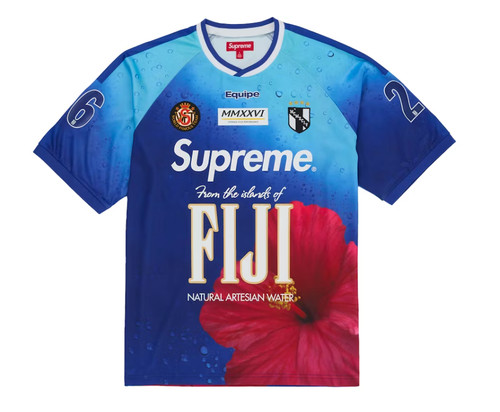 Supreme fiji soccer jersey - supreme,