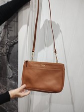 tula black leather shoulder bag