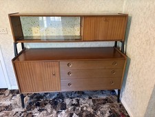 Rare Mid Century Nathan Teak Credenza Buffet Sideboard  1950s