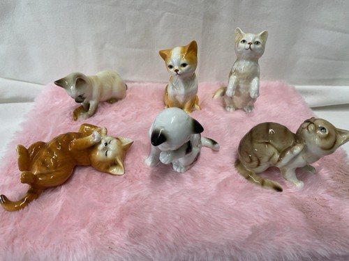 Danbury mint cats of - 6, x