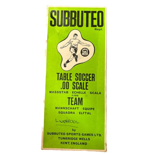 Subbuteo liverpool - subbuteo, fc