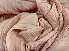 Plissé Pleated Chiffon Woven