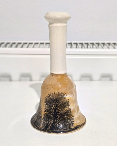 Ceramic decorative hand bell - decorative,