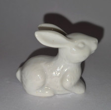 White Bunny Rabbit Figurine ~