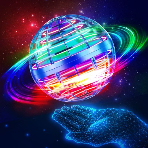 Flying orb spinning ball fly - flying,