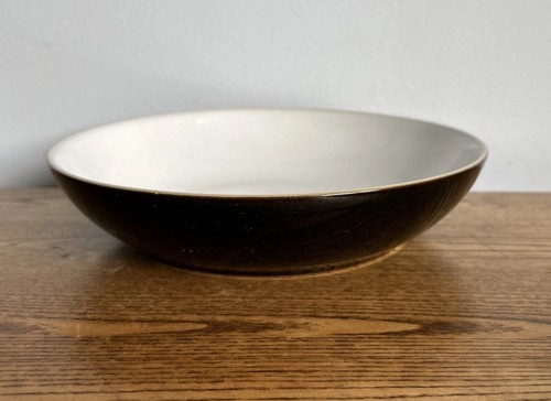Denby jet black pasta bowl - denby,