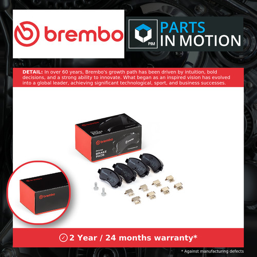 Brake pads set front p61066 - brake,