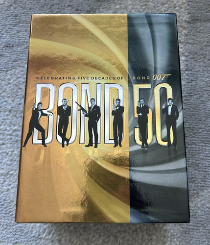 James bond 50th collection dvd - bond,