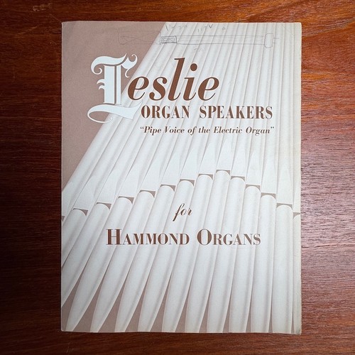Vintage leslie organ speakers - vintage,