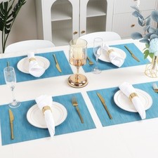 Table Mats Set of 6 Woven
