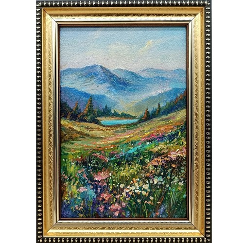 Wildflowers original oil - wildflowers,