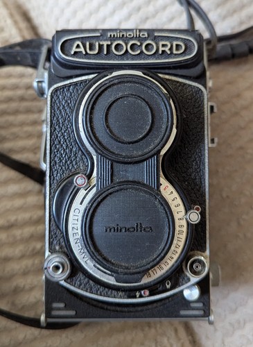 Minolta autocord camera - autocord,
