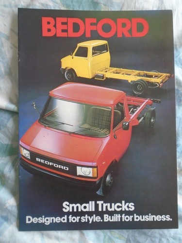 Bedford small trucks range - bedford,