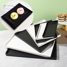 Plastic Serving Trays Rectangle Decorative Tray New Plastic Plates  Kitchen